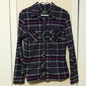 Kuhl Women's Plaid Button Down Shirt